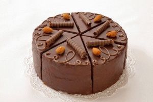 Шоколадный торт - две беды в одной)